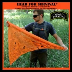 Survival Metrics Head For Survival Bandanna -Cheap Nitecore || Victorinox || Fenix Store methsdet 25033.1588255538