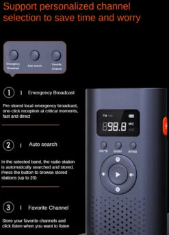 Nextool Hand Crank Radio -Cheap Nitecore || Victorinox || Fenix Store nextoolradiodet 51883.1672316038