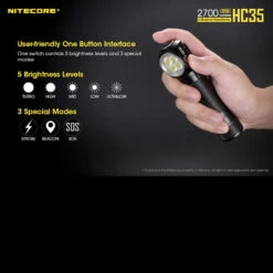 Nitecore HC35 -Cheap Nitecore || Victorinox || Fenix Store nitecore hc35det6 13091.1587423372