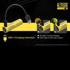 Nitecore NL2150R USB -Cheap Nitecore || Victorinox || Fenix Store nitecore nl2150rdet3 52675.1587423477