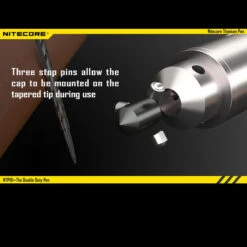 Nitecore NTP Titanium Pen -Cheap Nitecore || Victorinox || Fenix Store nitecore ntp10det8 41136.1598448884