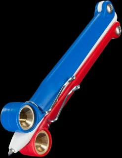 Spyderco Baliyo Red White Blue Pen -Cheap Nitecore || Victorinox || Fenix Store scyus100 1 40564.1587728763