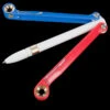 Spyderco Baliyo Red White Blue Pen -Cheap Nitecore || Victorinox || Fenix Store scyus100det 21551.1587394513