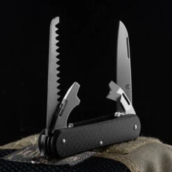 Fox Vulpis 4 Saw Carbon Fibre Penknife 7 Fox Vulpis 4 Saw Carbon Fibre Penknife -Cheap Nitecore || Victorinox || Fenix Store vulpisCFdet 82397.1686567908
